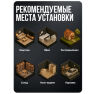 Комплект видеонаблюдения AHD 2Мп KIT-A210HD 10 камер для помещения, ночная съемка, датчик движения