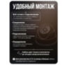 Комплект видеонаблюдения IP 5Мп KIT-A506IP-POE 6 камер с ночной съемкой для помещения, с датчиком движения, питание PoE