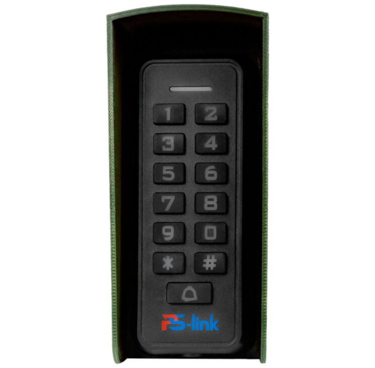 Козырёк для панели доступа PS-K33EM зеленый, PETG пластик, защита от дождя и пыли