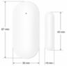 Охранная сигнализация WIFI/GSM WG107T для дома и офиса, до 100 беспроводных датчиков, сенсорная панель 11см