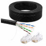 Кабель витая пара UTP4 cat.6 CU 20 метров UTP-CAT6-CU20-OUT уличный