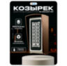 Козырёк для панели доступа PS-S601EM-WP коричневый, PETG пластик, защита от дождя и пыли