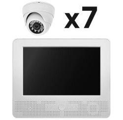 Комплект видеонаблюдения AHD 5Мп KIT-A9507HD 7 камер для помещения, регистратор с монитором