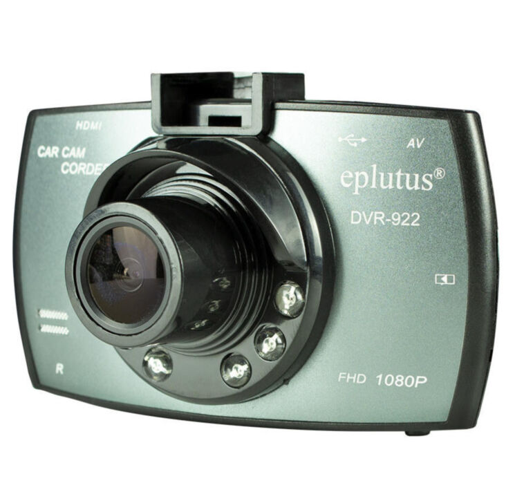 Видеорегистратор автомобильный Eplutus DVR-922 компактный с записью на SD карту